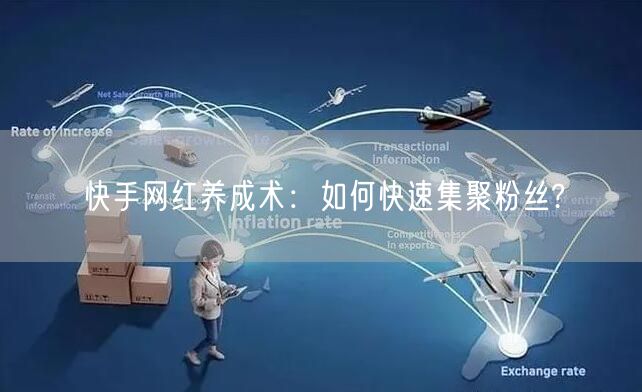 快手网红养成术：如何快速集聚粉丝?
