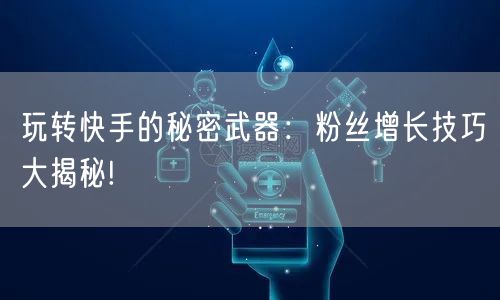 玩转快手的秘密武器：粉丝增长技巧大揭秘!