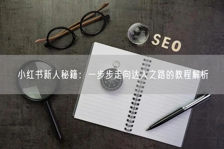 小红书新人秘籍：一步步走向达人之路的教程解析